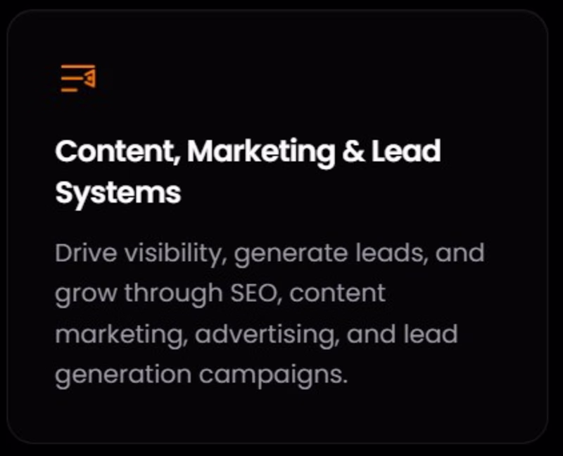 Cover image for Content Marketing & Growth Systems