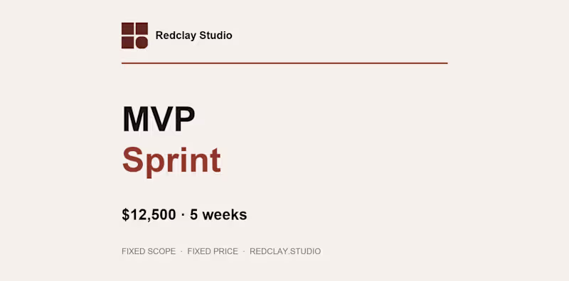 Cover image for MVP Sprint