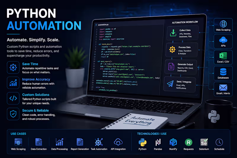 Cover image for Python Automation