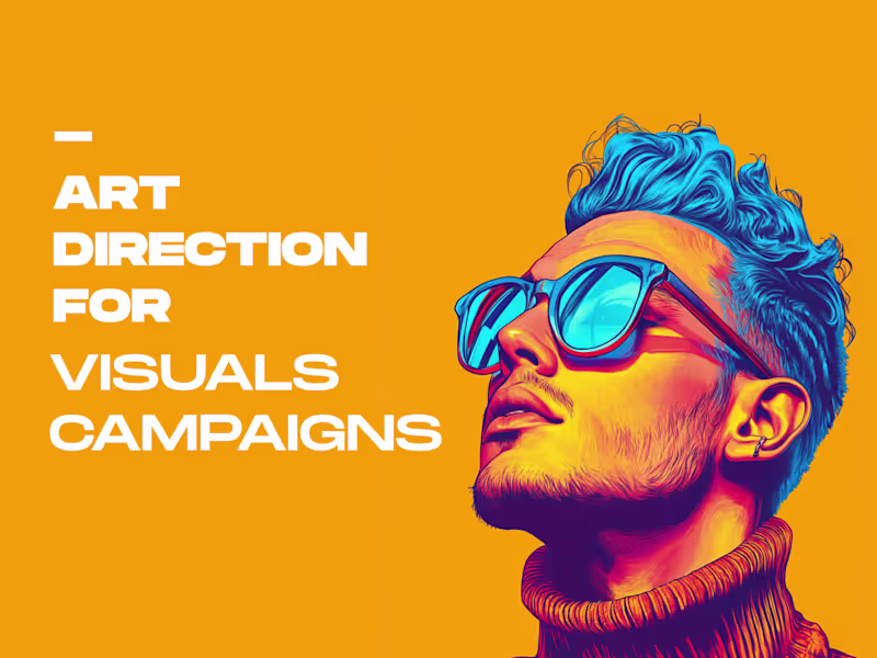 Cover image for Art direction for visual campaigns 