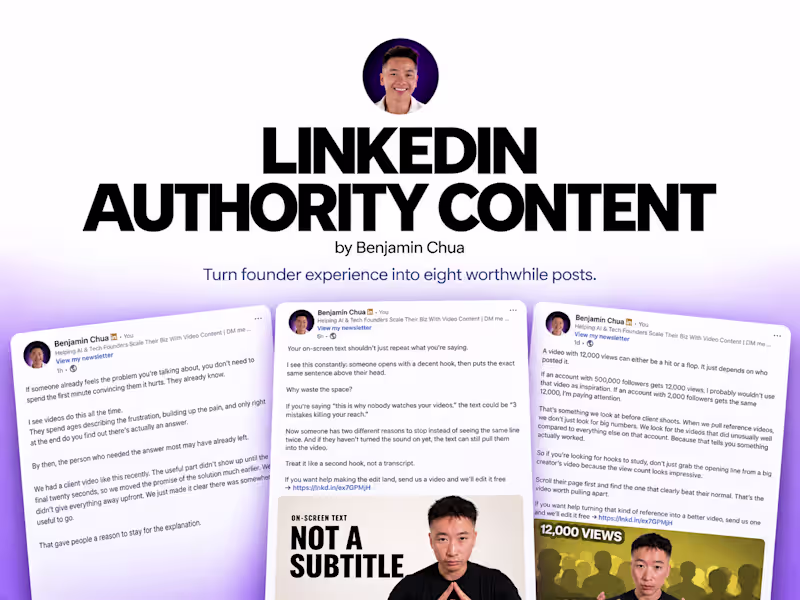 Cover image for LinkedIn Authority Content
