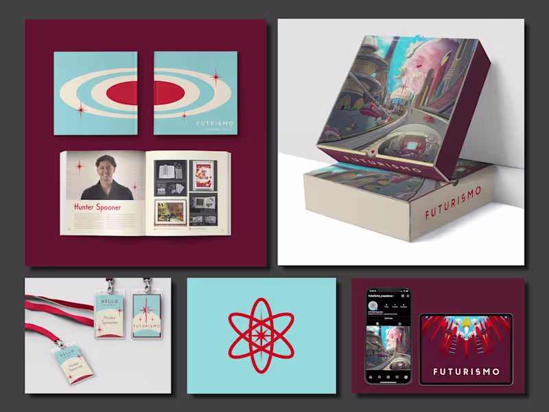 Cover image for Futurismo Branding Project