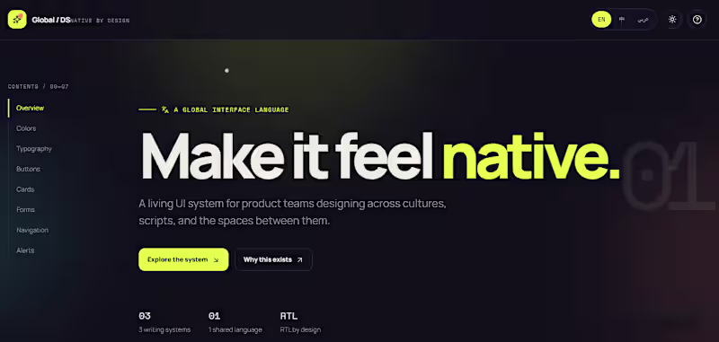 Cover image for Built a global design system
