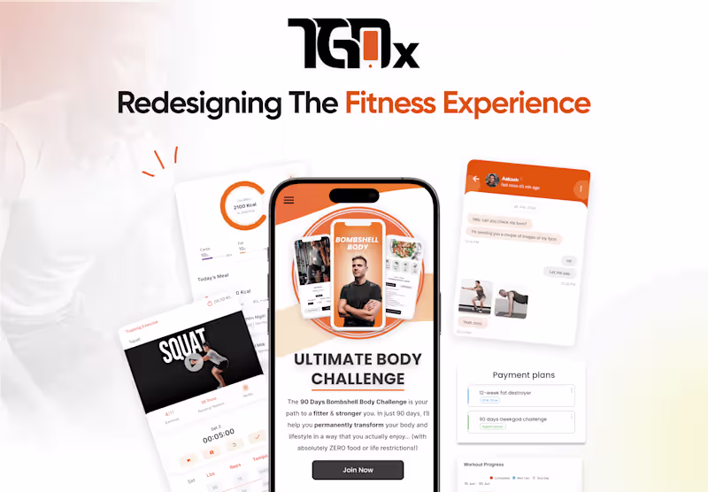 Cover image for TGOx App Redesign