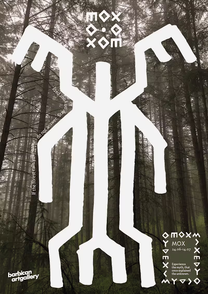 Cover image for MOX — Exhibition Identity for Slavic Mythology
