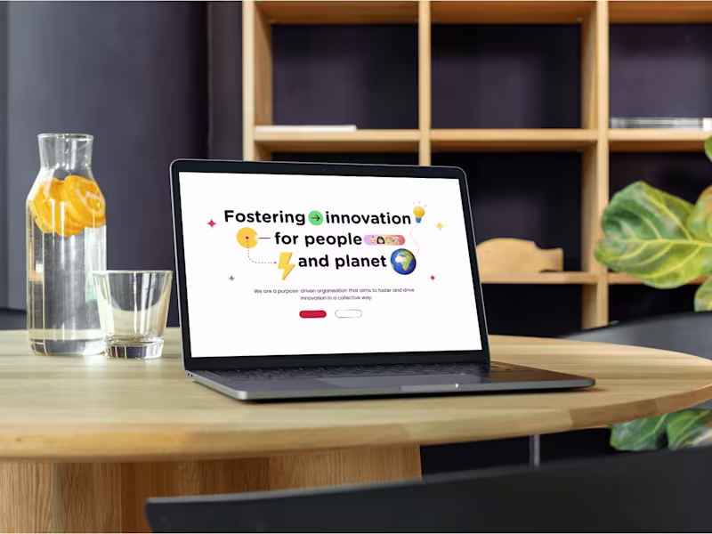 Cover image for Landing Innovation Design