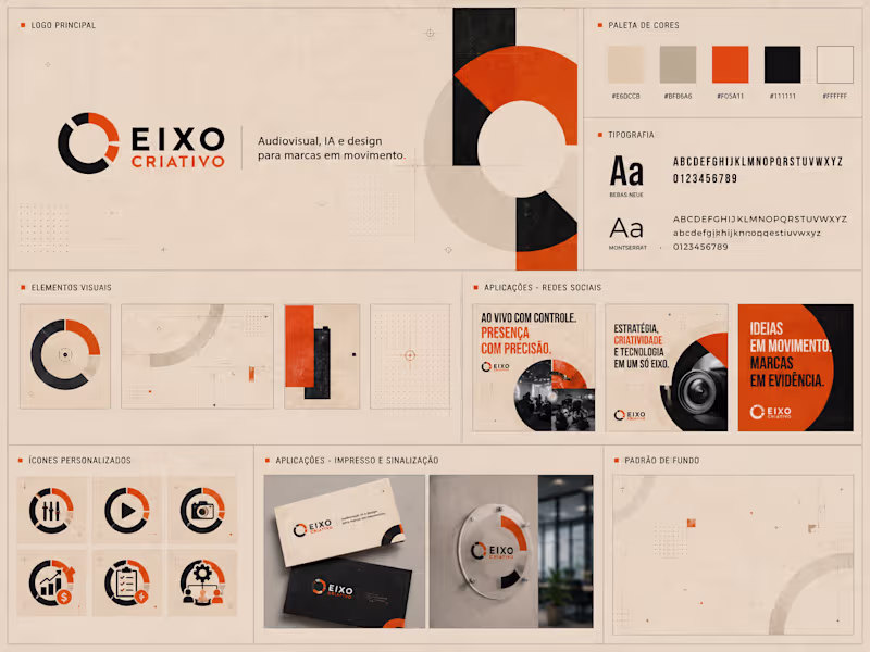 Cover image for Developed a complete visual identity