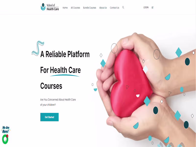 Cover image for E-Learning Website