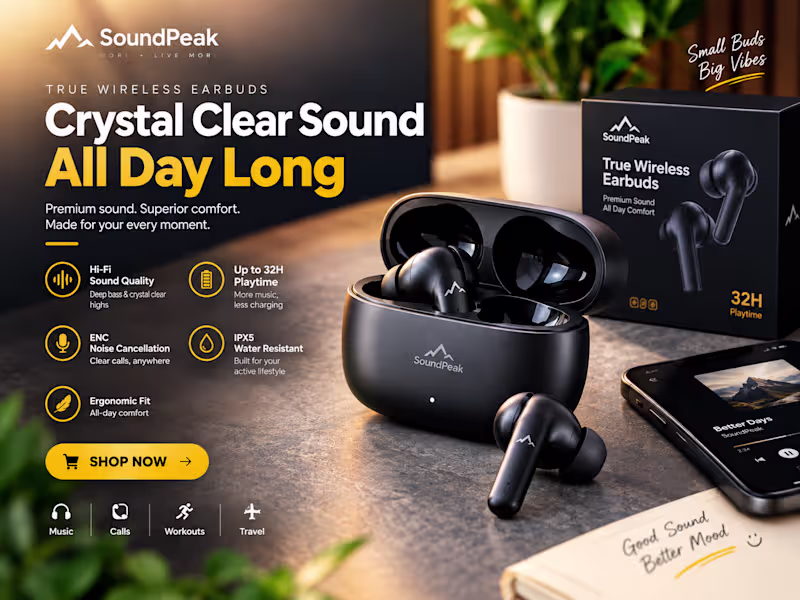 Cover image for Premium Product Advertisement Design for
