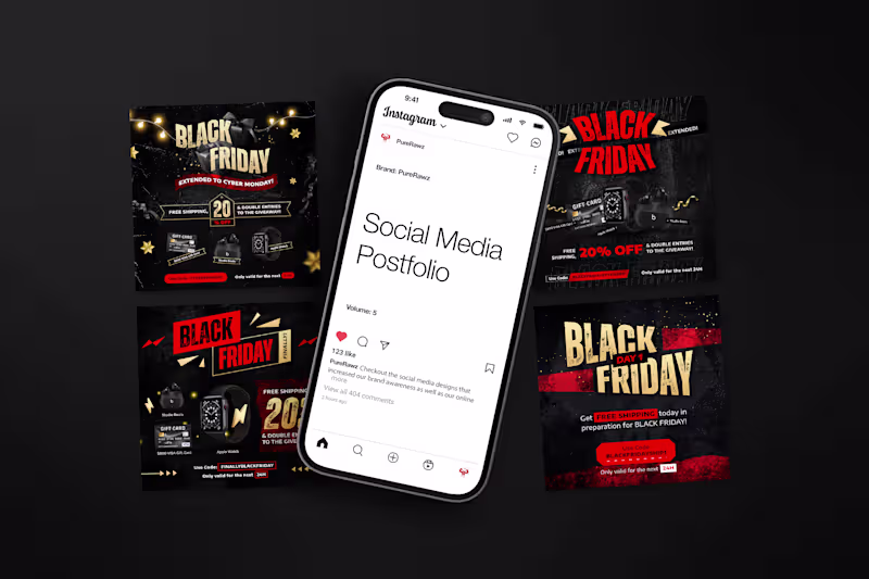 Cover image for Health Supplement Instagram Post Design | Social Media
