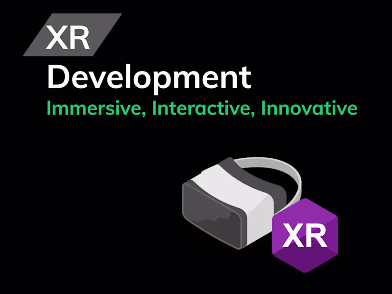 Cover image for Custom XR App Development – VR, AR, and Mixed Reality Solutions