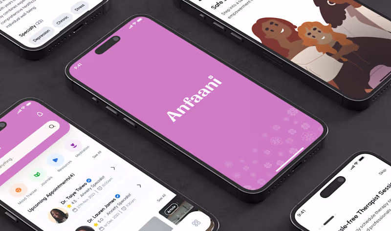 Cover image for Anfaani Mental Health Application