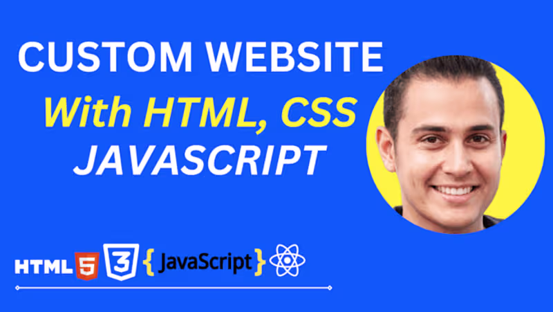 Cover image for Custom websites 