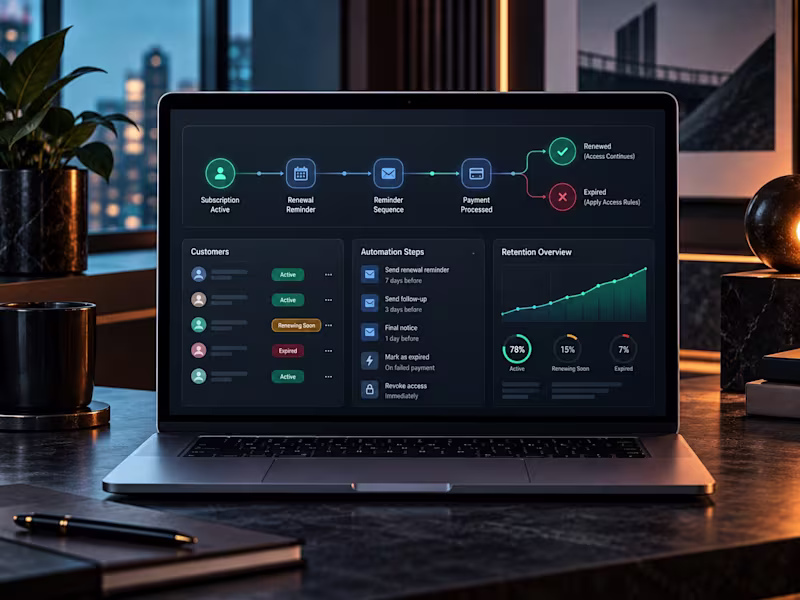 Cover image for Kajabi Subscription Renewal & Expiration Automation