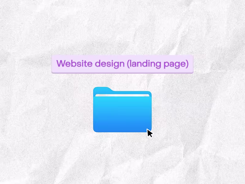 Cover image for Website Design (Landing Page only)