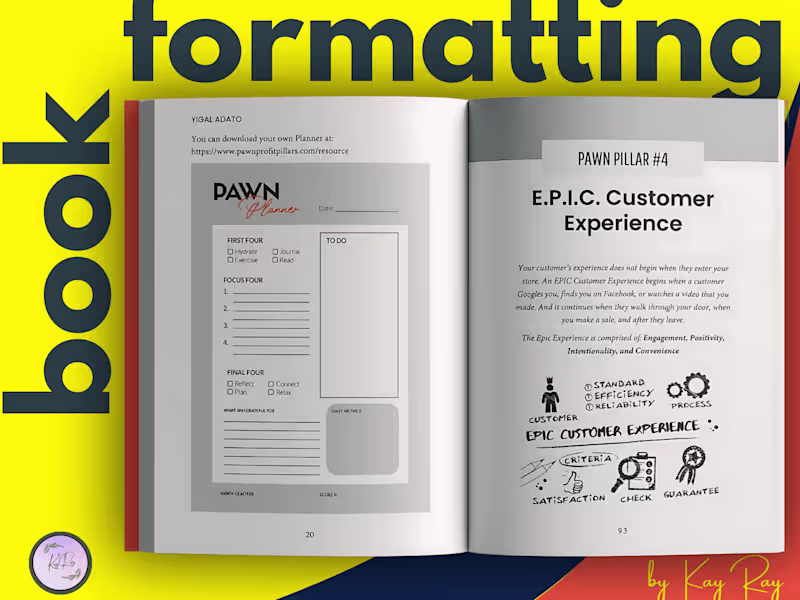 Cover image for Amazon Book Formatting, Book Layout Design - Kdp Publishing