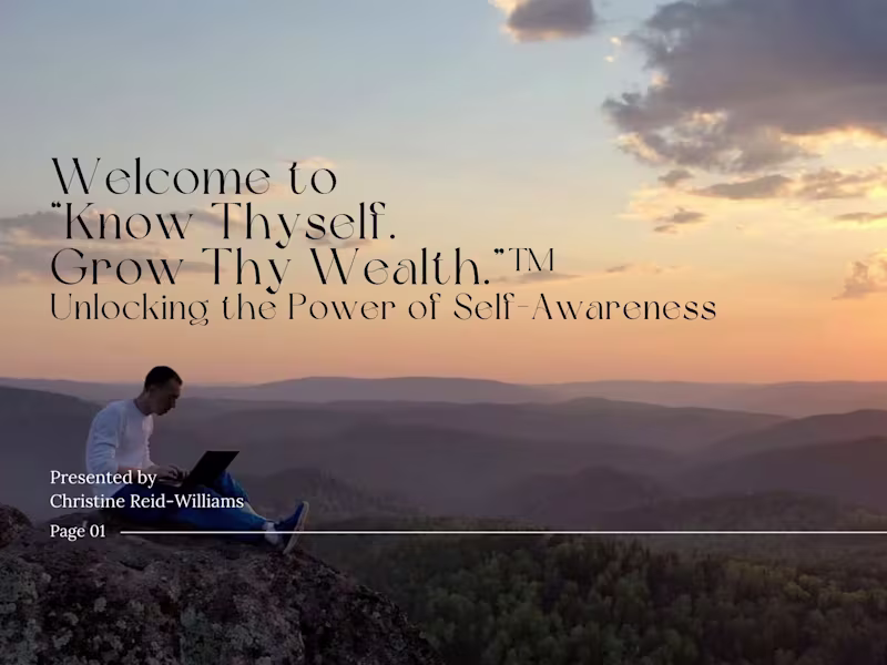 Cover image for Know Thyself, Grow Thy Wealth DISC Assessment – Content Cour...
