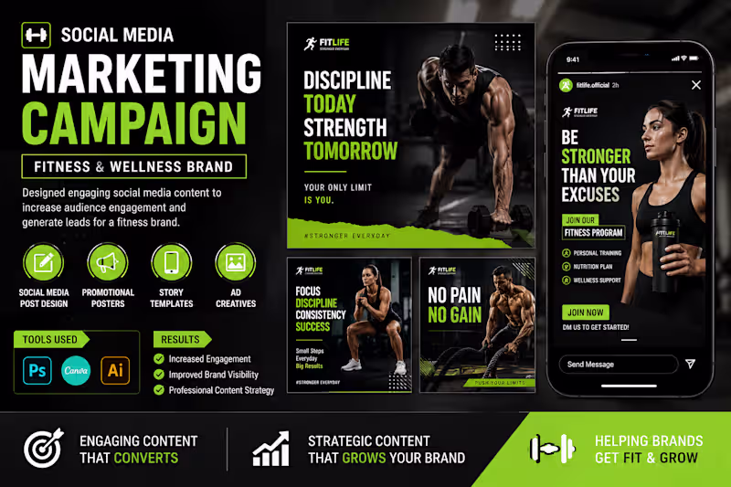 Cover image for Social Media Marketing Campaign