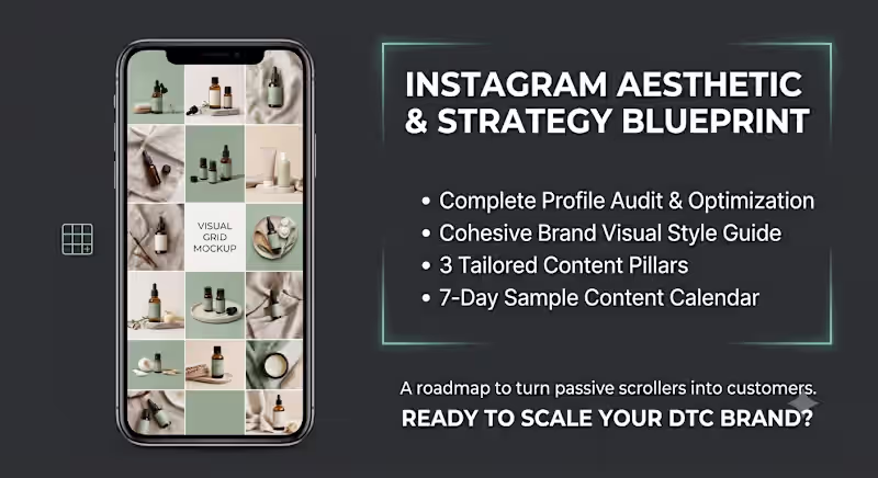 Cover image for Instagram & TikTok Aesthetic & Content Strategy Blueprint