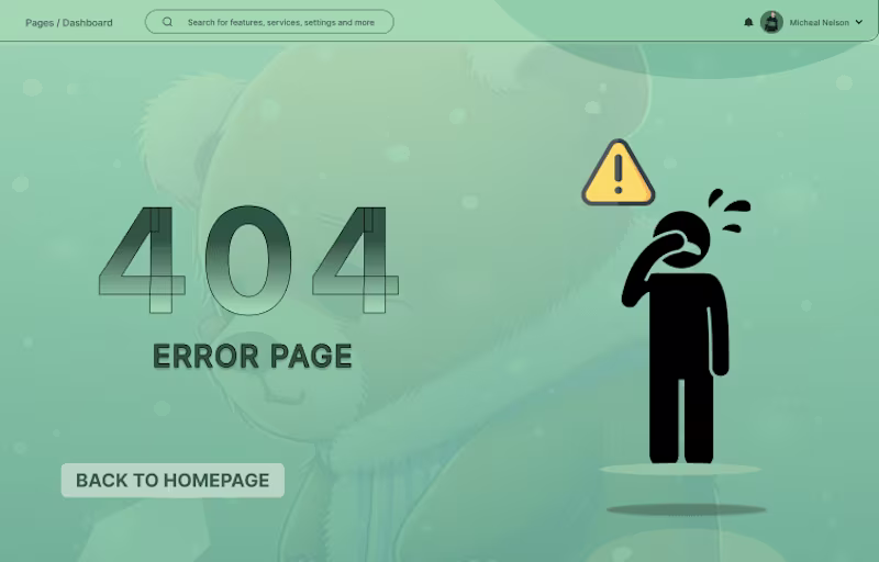 Cover image for 404 design project