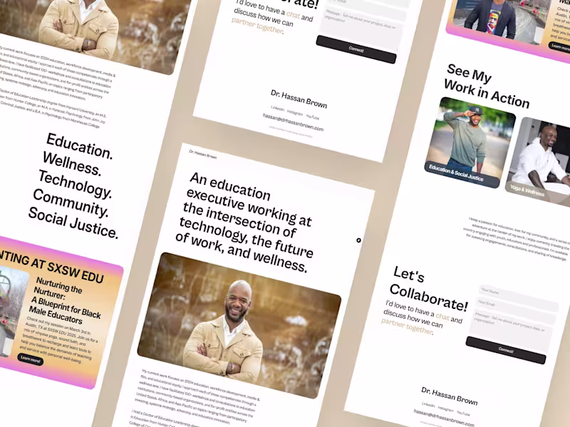 Cover image for One-Pager / Landing Page