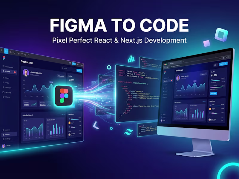 Cover image for Figma to Code — Pixel-Perfect Frontend