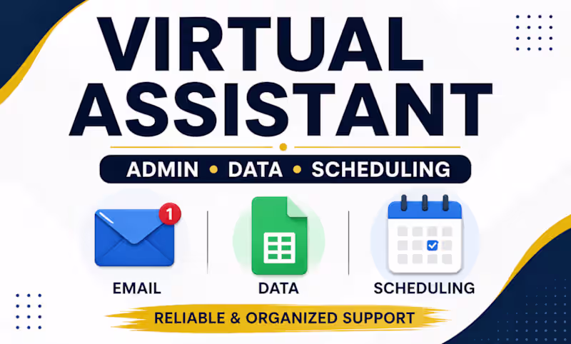 Cover image for Email Management &Calendar management& data entry