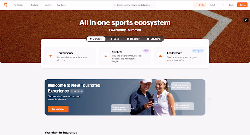 Cover image for Backend Engineering — Tournated Sports SaaS Platform