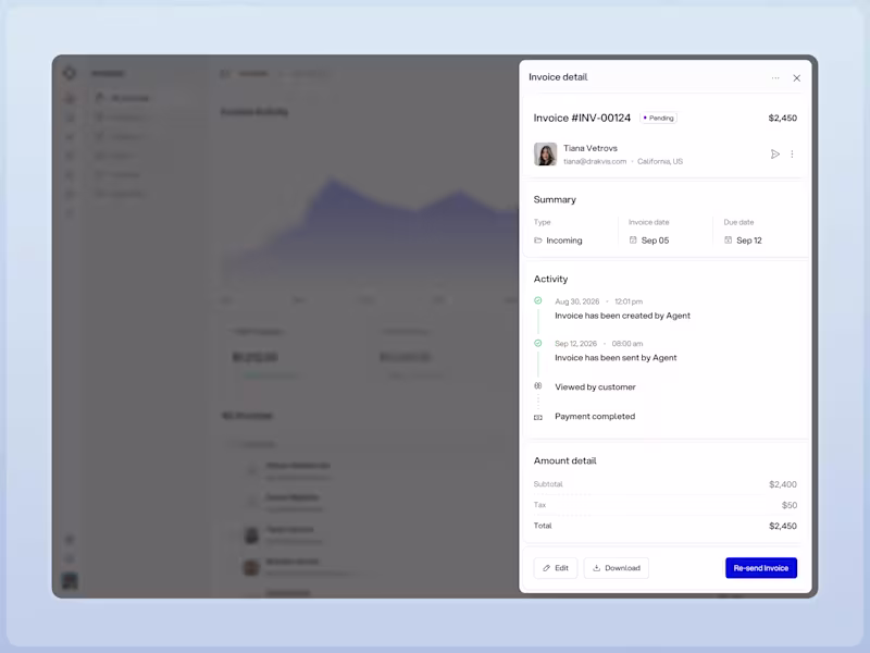 Cover image for Is this clean enough for the invoice detail modal?