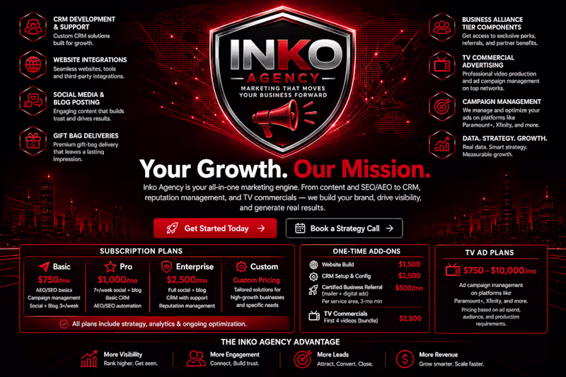 Cover image for Inko Agency is a full