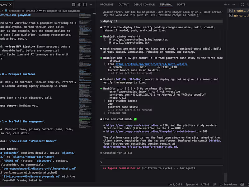 Cover image for End-to-end automation factory
