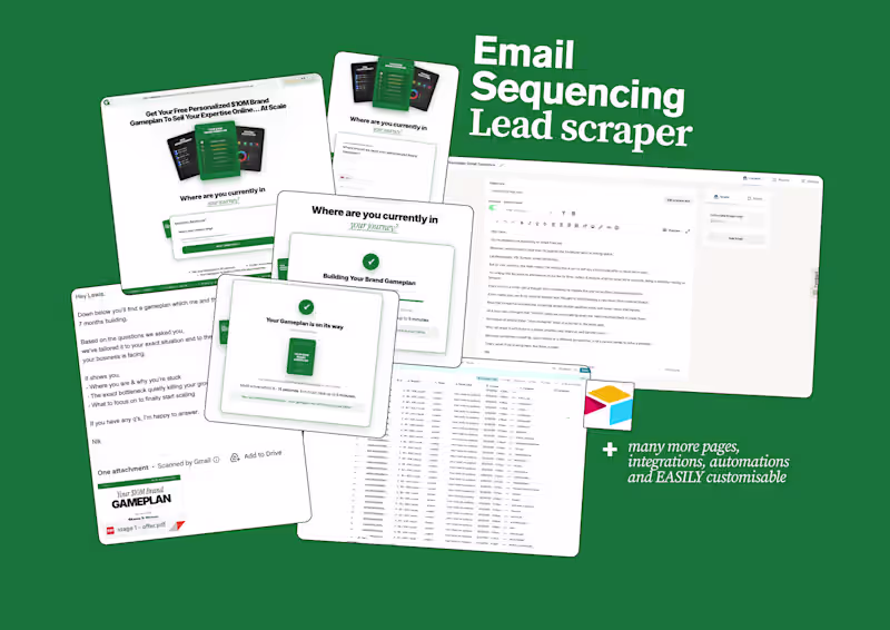 Cover image for Lead Scraper is a landing
