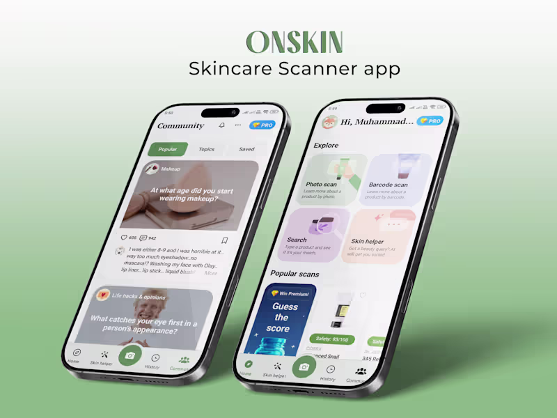 Cover image for Another app where people scan