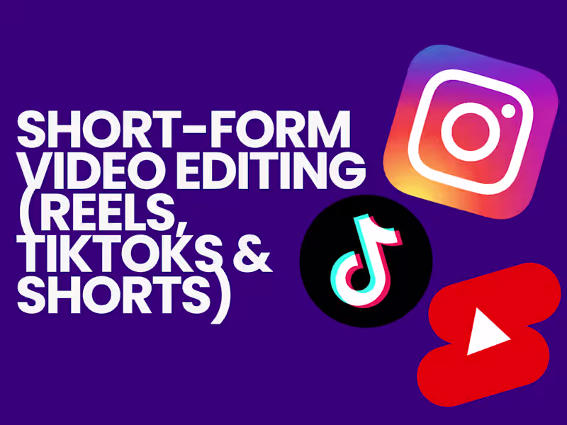 Cover image for Aesthetic & High-Retention Short-Form Video Editing