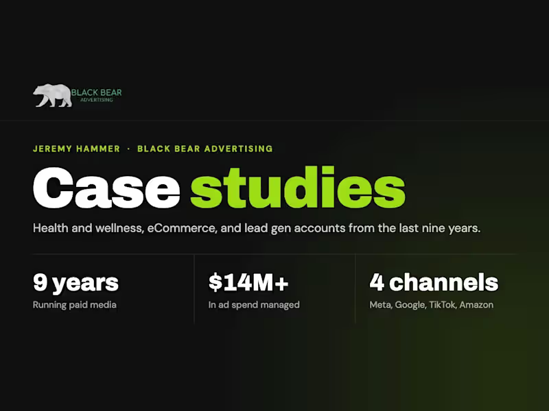 Cover image for Paid Media Management: Meta, Google, and TikTok Ads