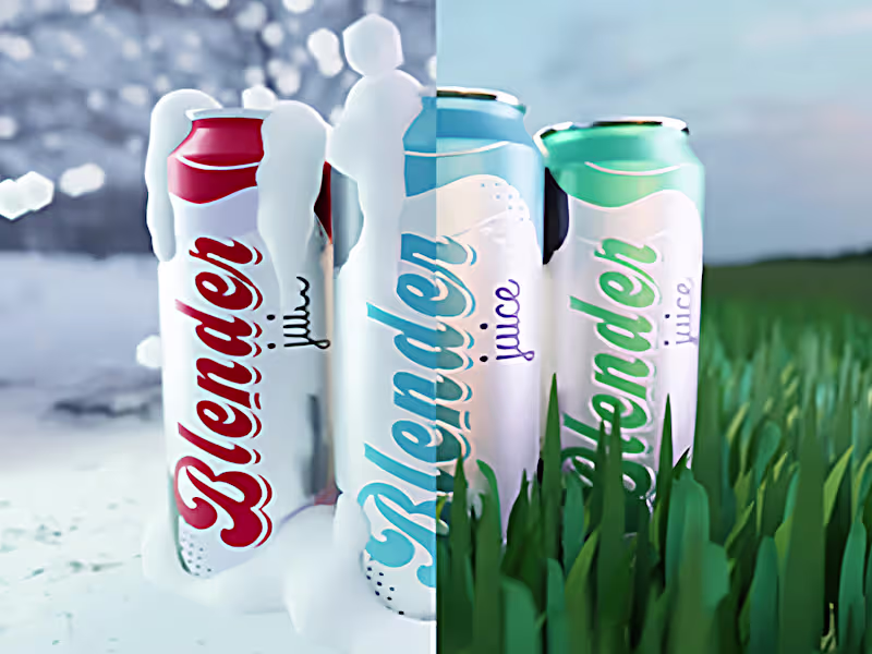 Cover image for 3D Can/Soda/Beverage Commercial Ad