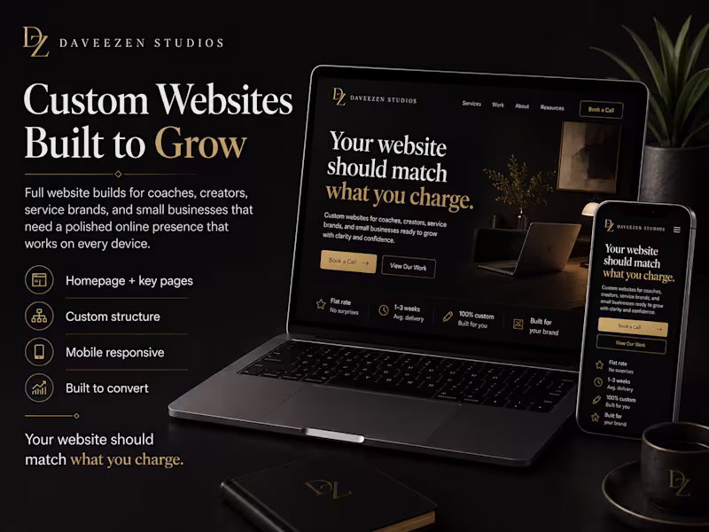 Cover image for Business Website / Infrastructure Site