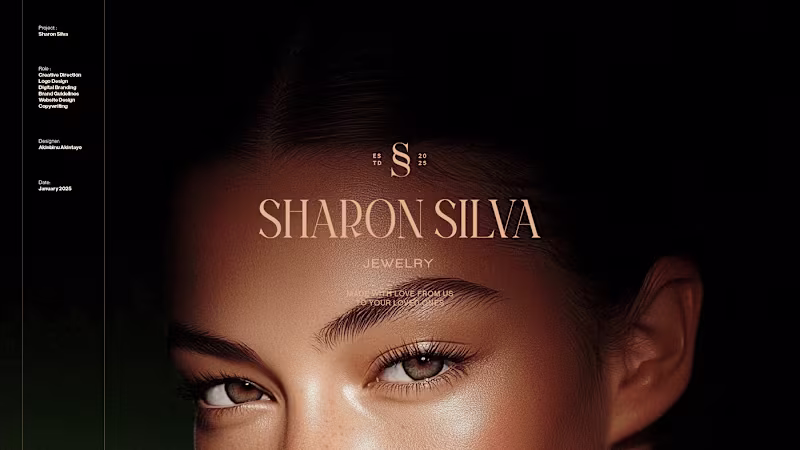Cover image for Elegant Branding and Website Design for Sharon Silva
