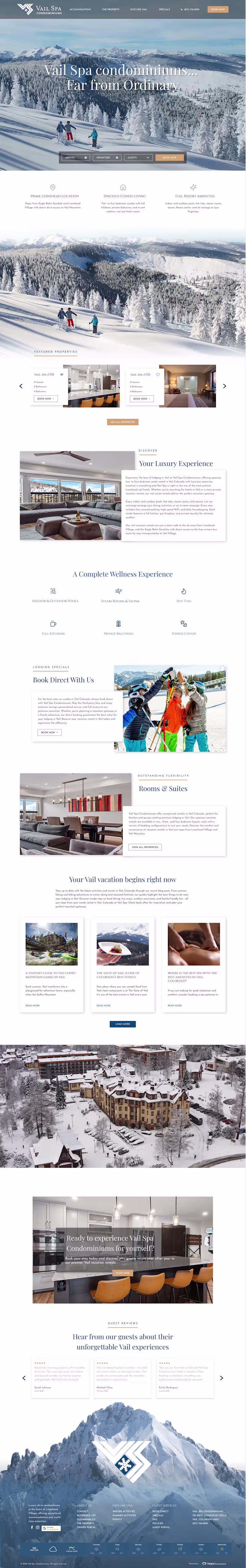 Cover image for Vail Spa Condominiums