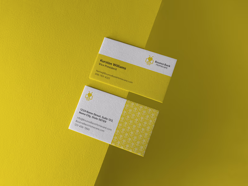 Cover image for Bounce Back Homecare Logo & Brand Identity Design