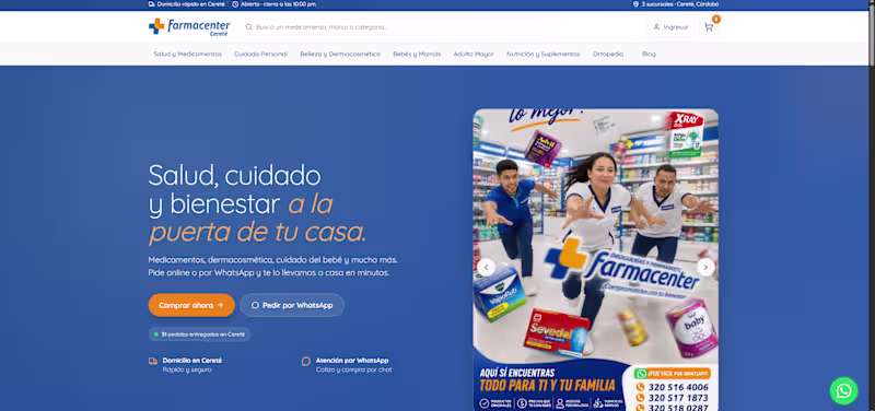 Cover image for Farmacenter Cereté