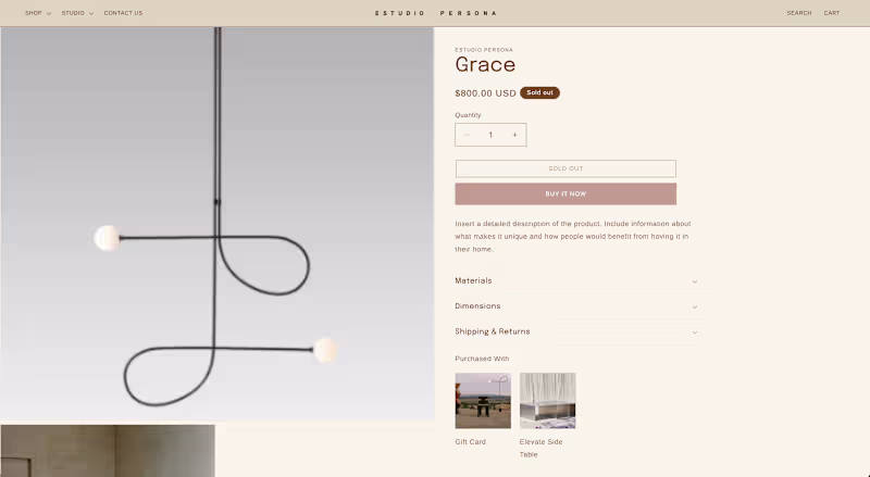 Cover image for Luxury Furniture Shopify Case Study