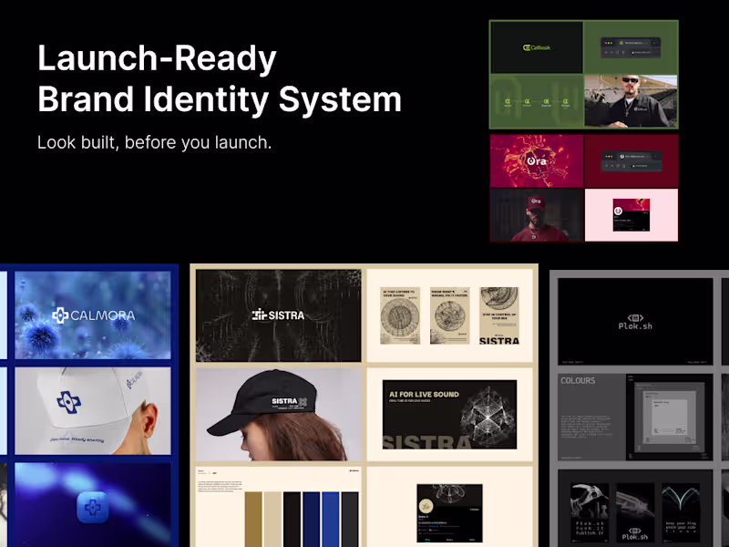 Cover image for Launch-Ready  Brand Identity System