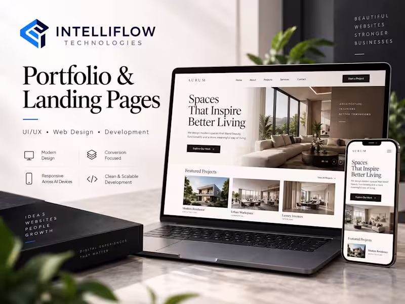 Cover image for Landing Pages & Portfolio Websites