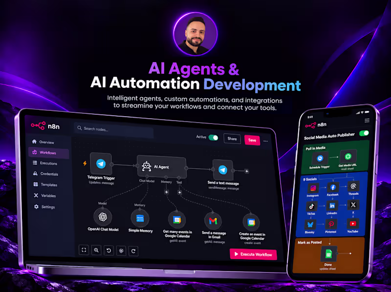 Cover image for AI Agents & AI Automation Development