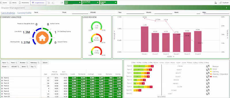 Cover image for Broiler Management Dashboard Development