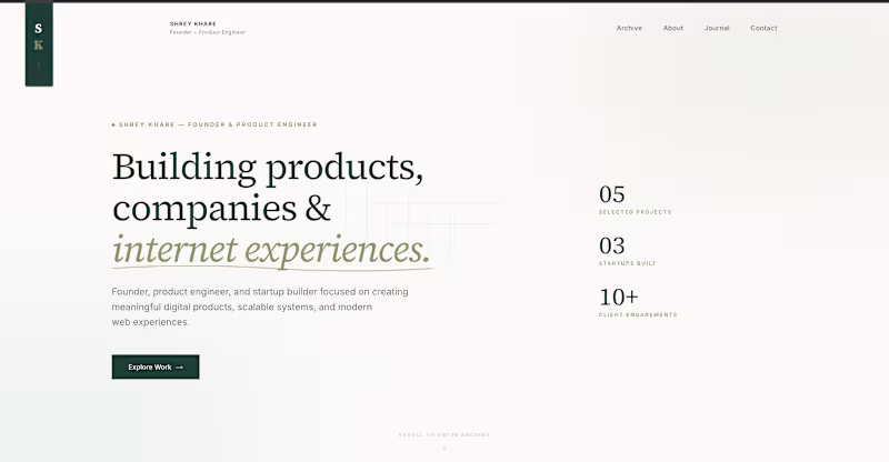 Cover image for Made a portfolio website for