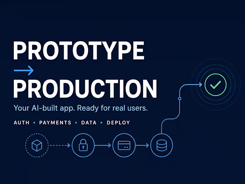 Cover image for I’ll take your AI-built app to production