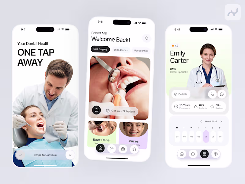 Cover image for I will do Healthcare Fitness and Wellness mobile app design