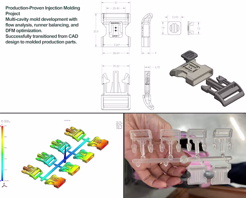 Cover image for DFM Review for Injection Molded Parts